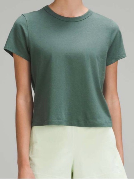 lululemon athletica Tops - Lululemon - Classic Fit Cotton Blend Tee - Size 6 or 8 - NWT